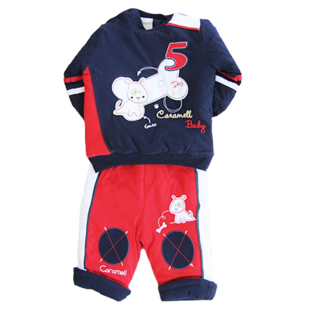 BRAND NEW! Baby Boy Set with Puppy